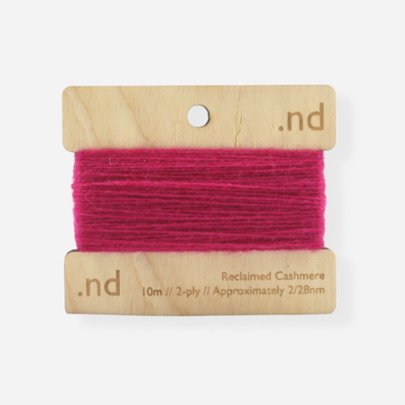 SCY7 Hot Pink Cashmere Mending Yarn