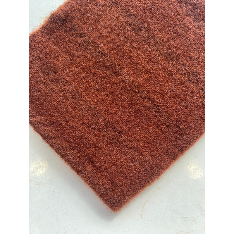 Wool Cut - Medium - Dark Orange Stripes