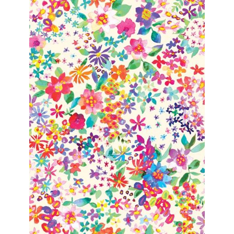 44" - Moda Fabrics - Wildflowers "Rainbow Blooms" - 100% Cotton
