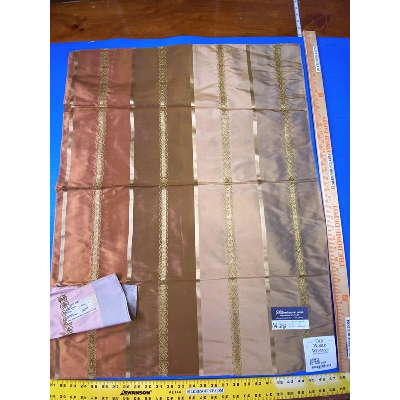 20d Berkbox4 Scalamandre Silk Square Arnett Cognac