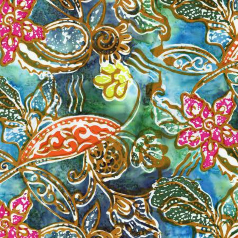 RB Express Yourself Garden Party Batik