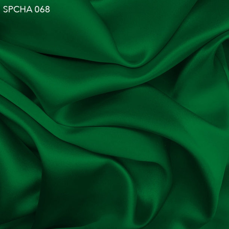 Silk Charmeuse - Pine Green