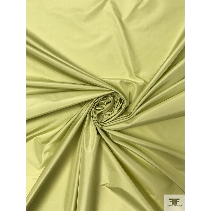 Solid Silk Taffeta - Light Chartreuse