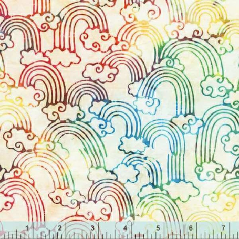 Twinkle 9180Q-2 Day Rainbows Batik Cotton