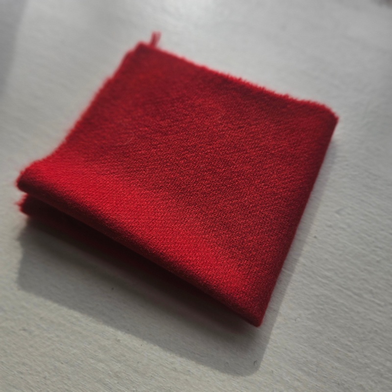 Wool Cut - Small - Ruby Red
