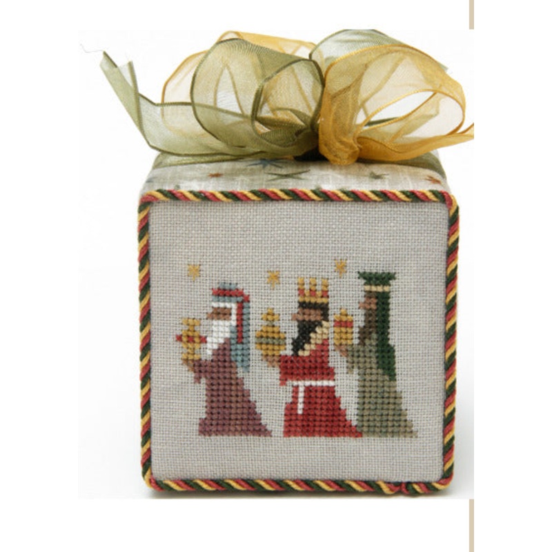 Heart in Hand Needleart - Nativity Frill - Cross Stitch Pattern