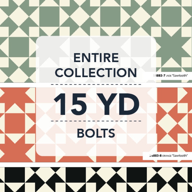 Perfect Points II Whistler Studios 15YDPFP2-X Multi 15Yd Assortment High Density Cotton