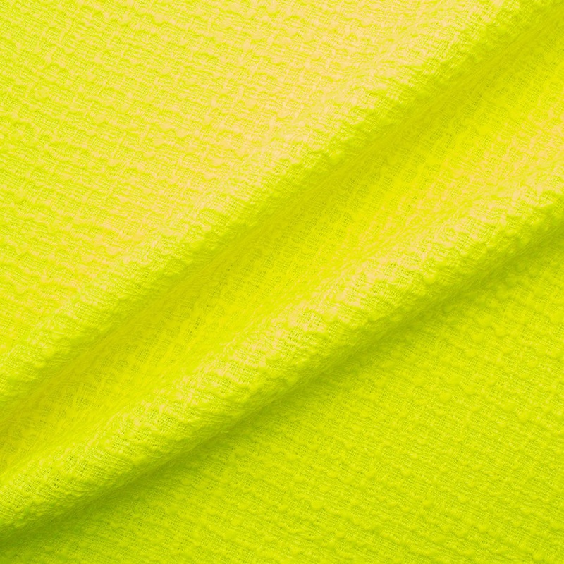 Fluorescent Wool Blend Boucl