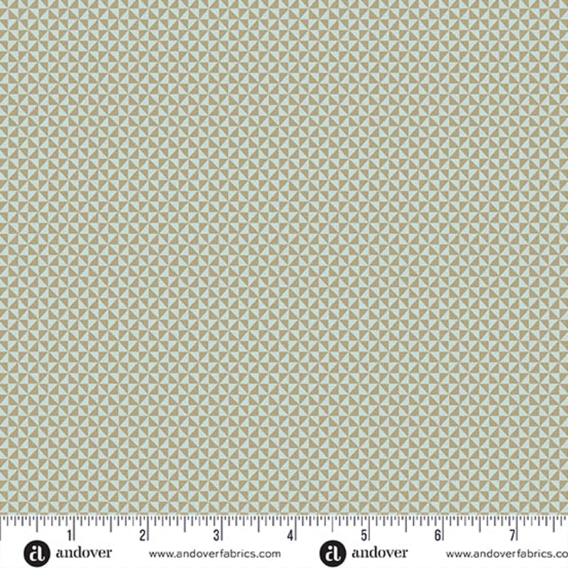 Sewing Bird - Half Square Triangle Pacific
