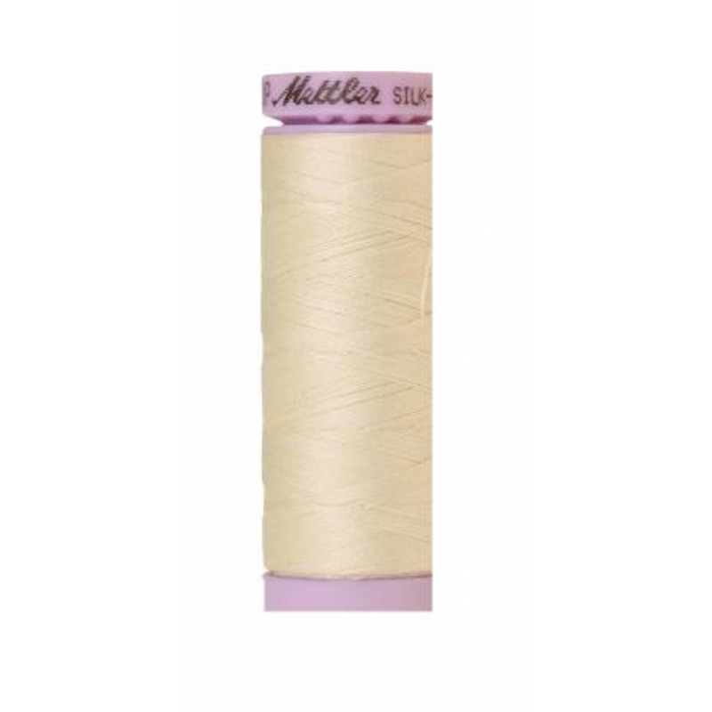 Silk-Finish 50wt Solid Cotton Thread 164yd/150M Antique White