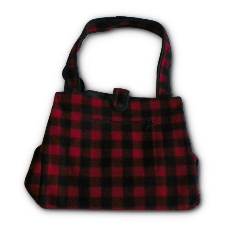 Wool Tote Bag 21 - Royal Blue