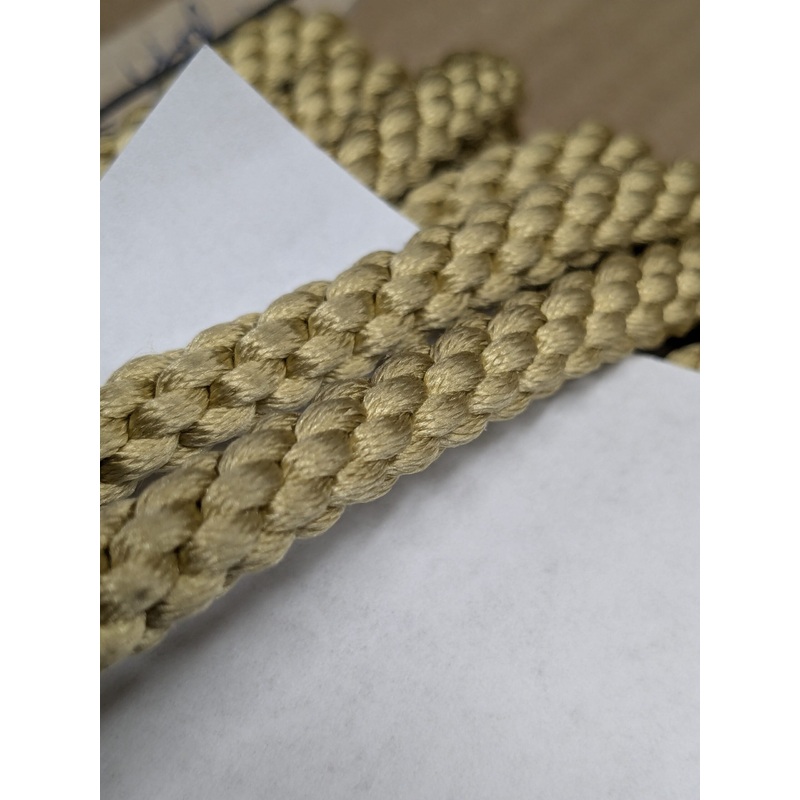 66 inches Scalamandre 100% Silk Rope Trim C42-35 (Trim Box B) Woven Green