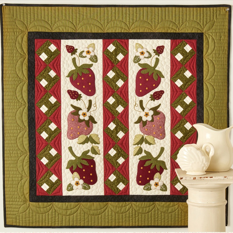 Strawberry Patch Quilt