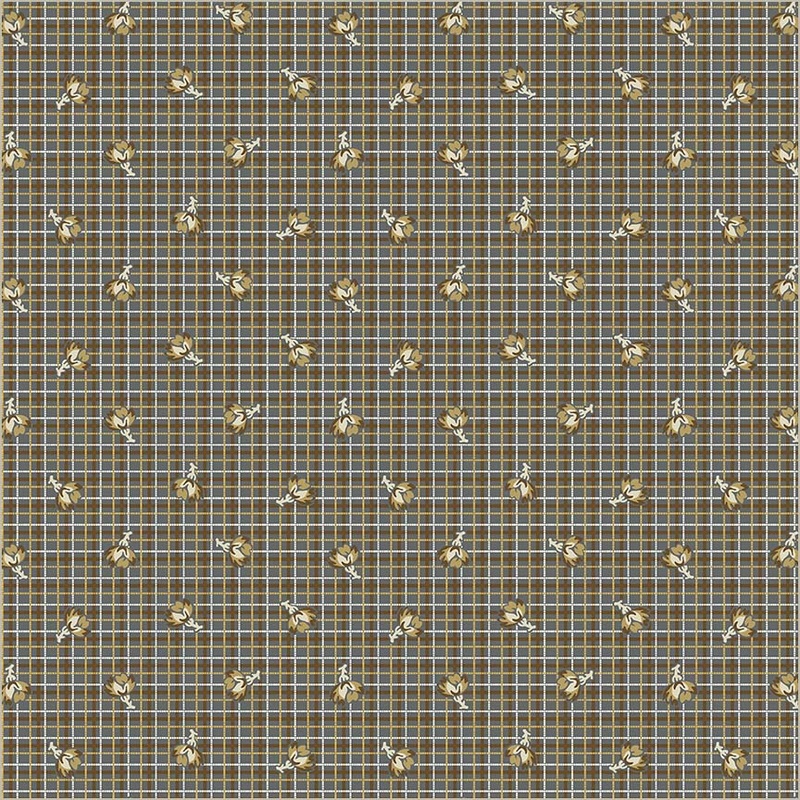 Thimbleweed Julie Hendricksen 54829-3 Slate Playful Plaid Cotton