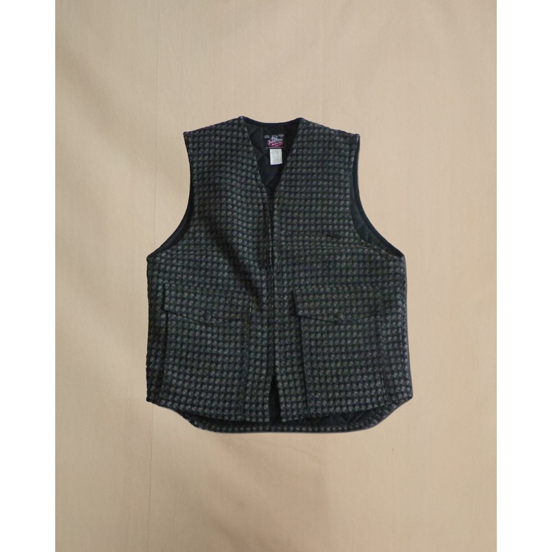 Traditional Lined Wool Vest - 19 - Gray Black Diamond 19 - Gray Black Diamond