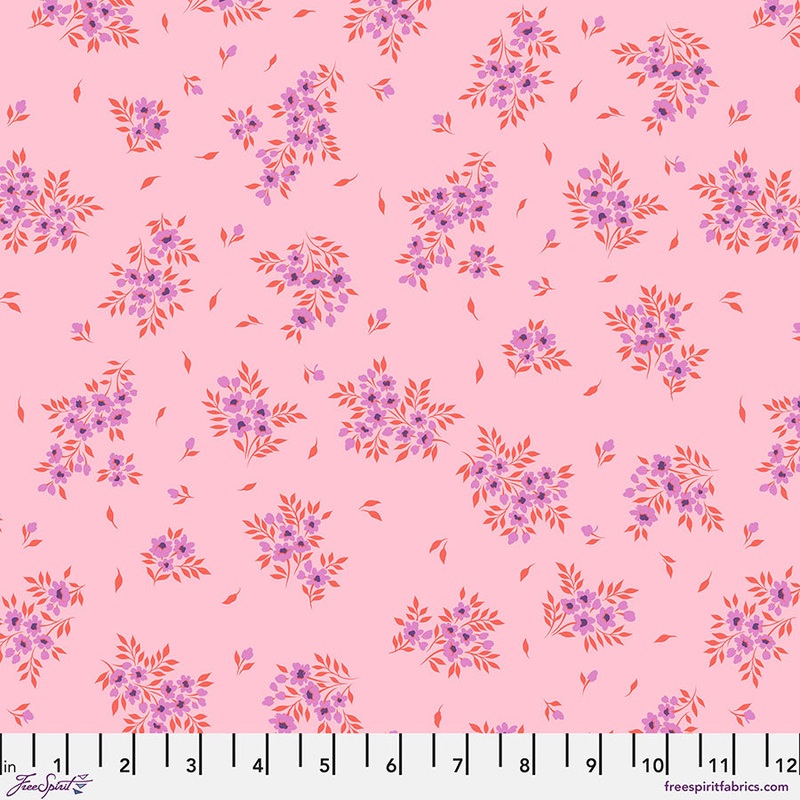 What a Ditz - Pinklemonade || Tula Pink True Colors Cotton Fabric