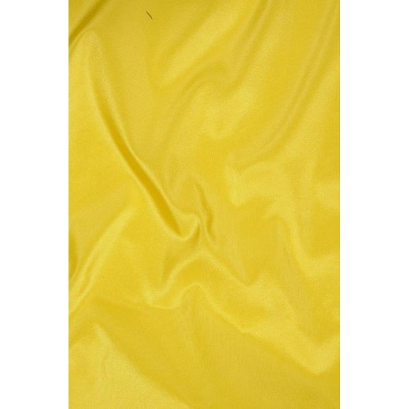 Yellow Daffodil Taffeta Silk Fabric