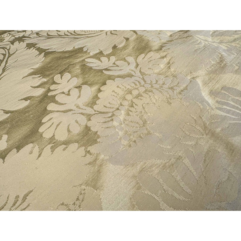 by yard Scalamandre Beige Damask French Court Silk Renaissance