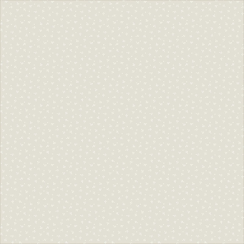 Sweet Cream Whistler Studios 55323-1 Cream on Cream Fine Petals Cotton