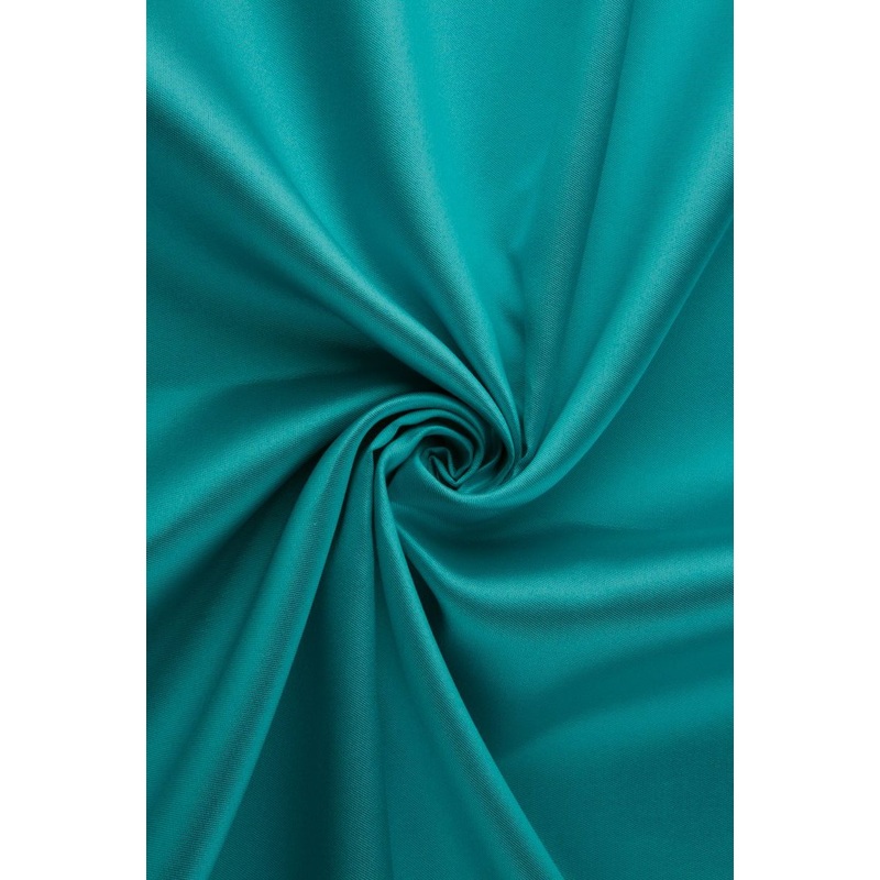 Blue Radiance Silk Wool Fabric