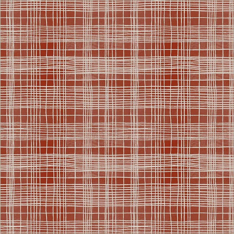 The Plaid One Marcia Derse 54932D-23 Lacquer String Theory Plaid High Density Cotton