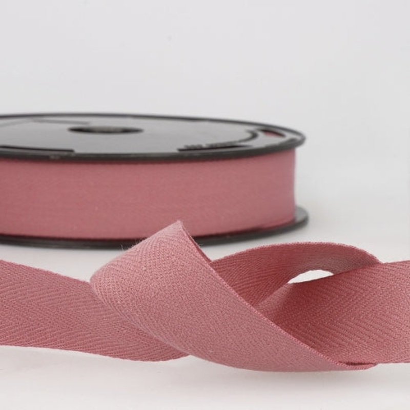 Twill tape, 5/8" Cotton, multiple colorways, per yard 2-Bleu Ciel