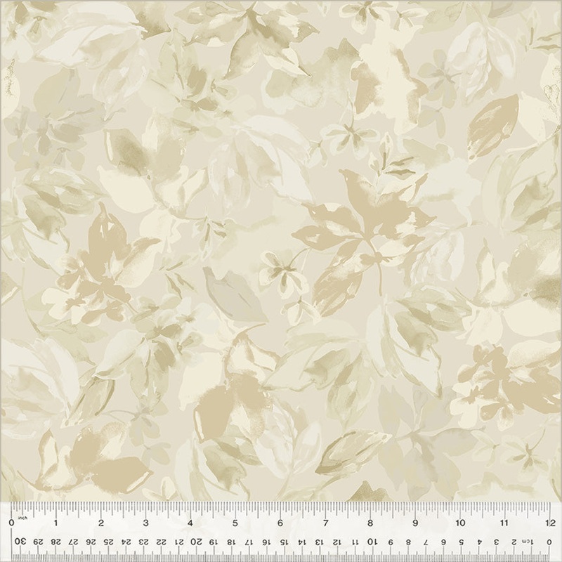 108" Quilt Back Whistler Studios 54282W-2 Parchment Lush Cotton