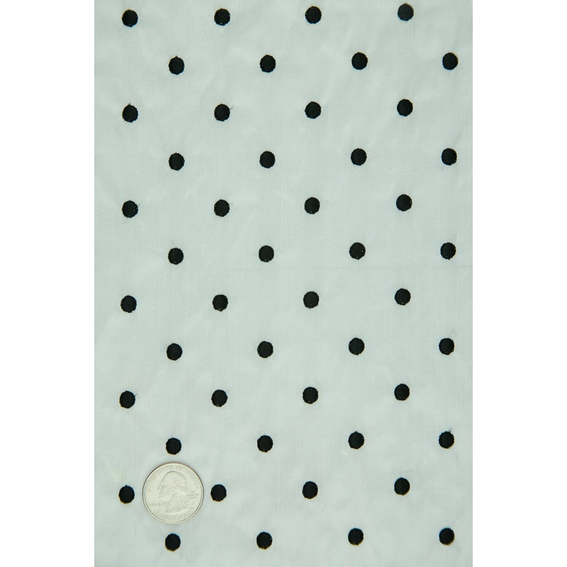 Embroidered Dupioni Silk MED-024/37 Fabric