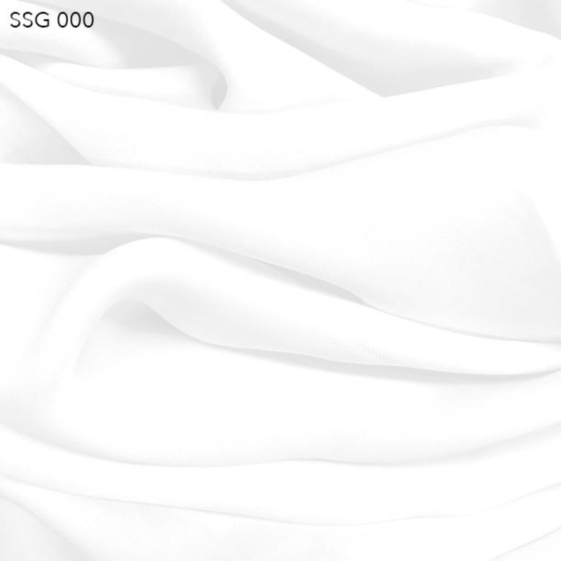 Silk Georgette - Silk White