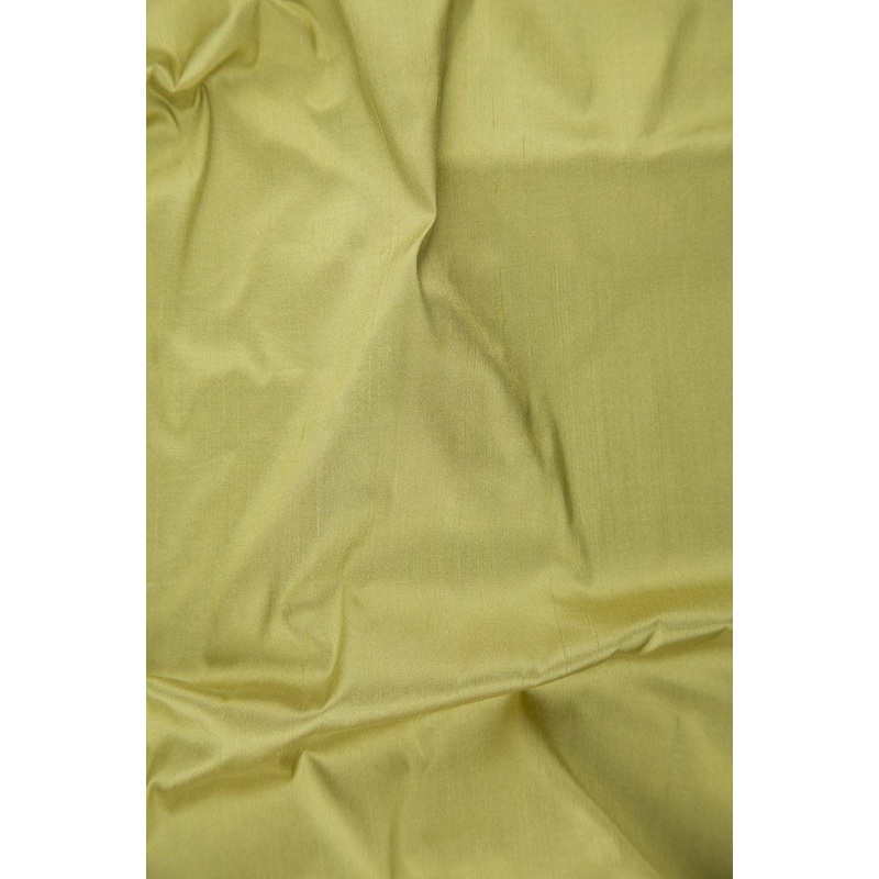 Dried Moss Silk Shantung 54" Fabric