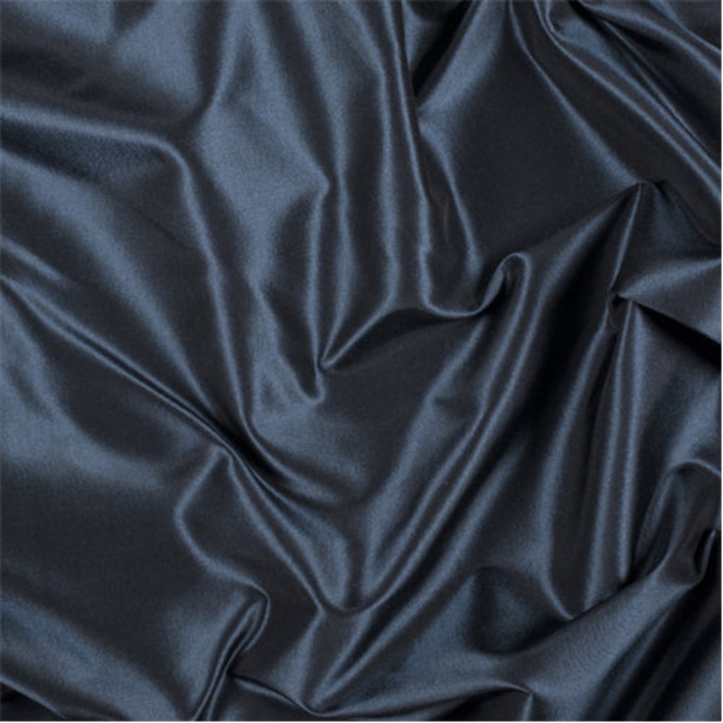 1/2 YD PC-Runway Silks Midnight Teal Silk Taffeta Fabric - Reorderable