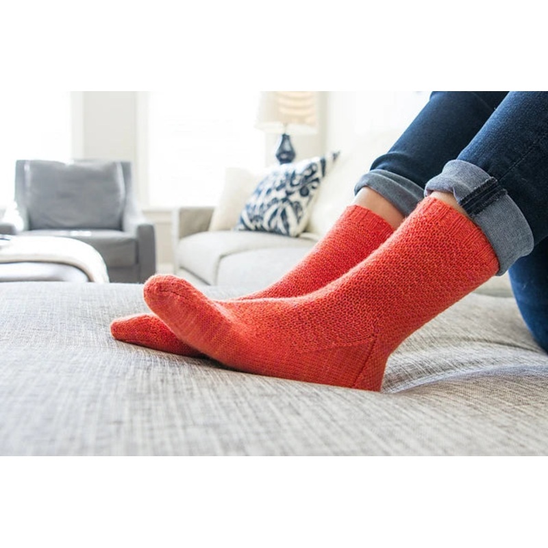 Lisa K. Ross - Igneous Socks - Knitting Pattern