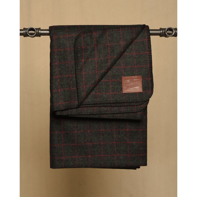 Norris Wool Throw - Adirondack Plaid 115 - Adirondack Plaid
