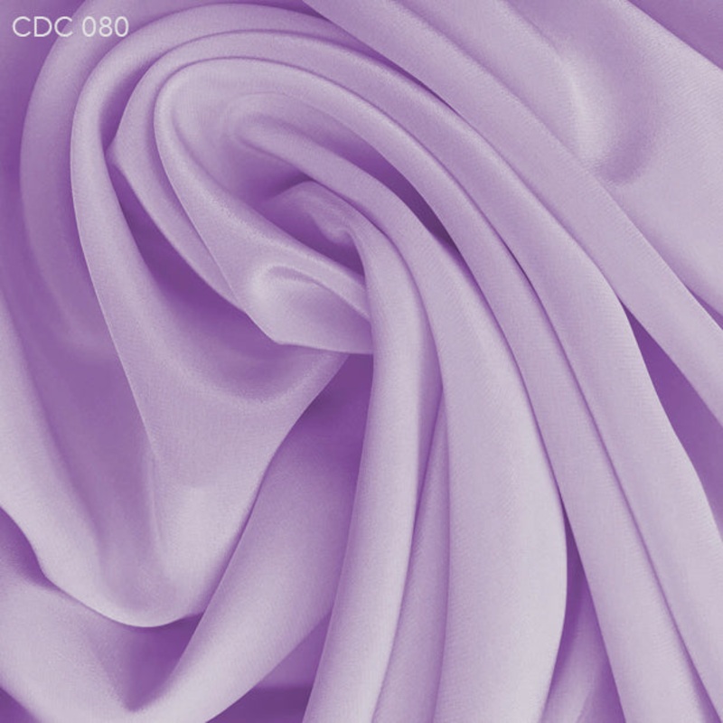 Silk Crepe de Chine - Periwinkle