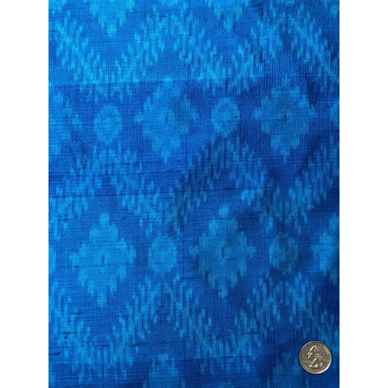 Turquoise SIKT-002 Silk Ikat