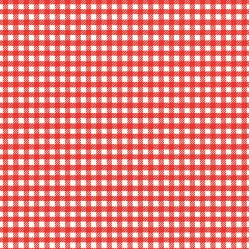 Serendipity 2 - Plaid - Red - Yardage