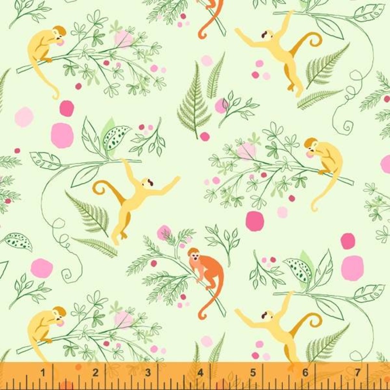 Tabanca Tamara Kate 52819-14 Light Green Scotland Bay Cotton