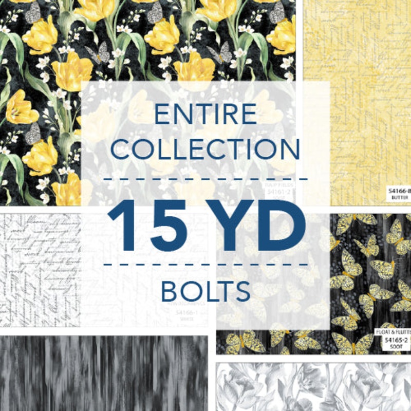 Tulip Fields Whistler Studios 15YDTULI-X Multi 15Yd Assortment Cotton