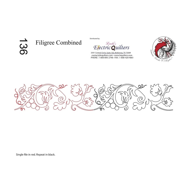 136 Filigree Combined Pantograph by Linda V. Taylor