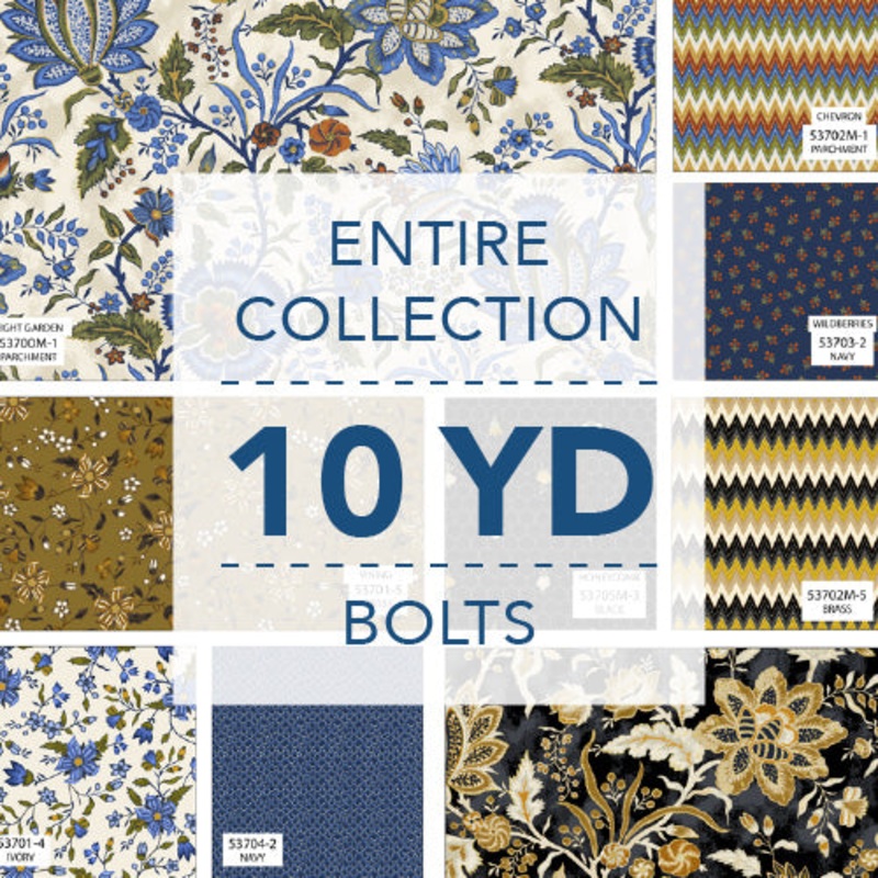 Alexandra Williamsburg 10YDALEX-X Multi 10Yd Assortment Cotton