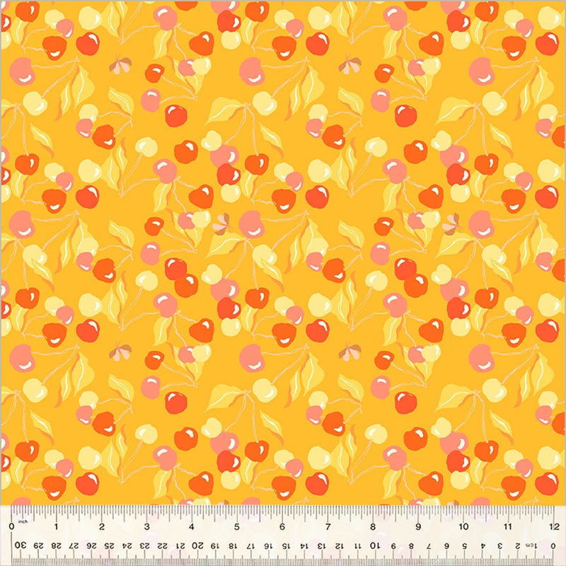 Summersault Tamara Kate 53757-5 Mandarin Cherry Picking High Density Cotton